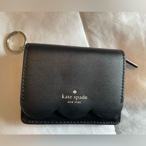 Black Kate Spade ID and card holder